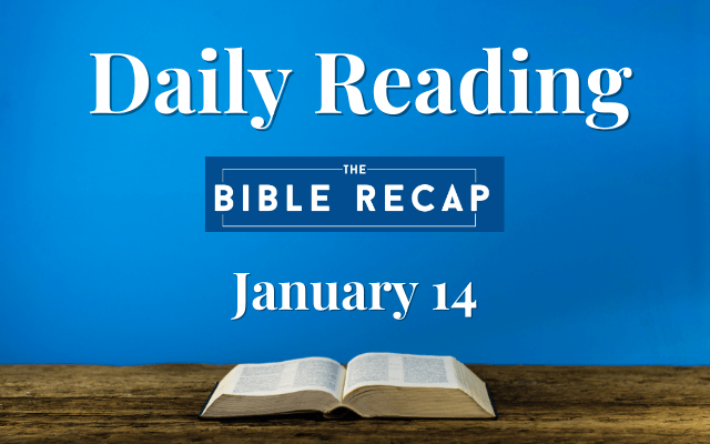 Daily Reading with The Bible Recap - January 14