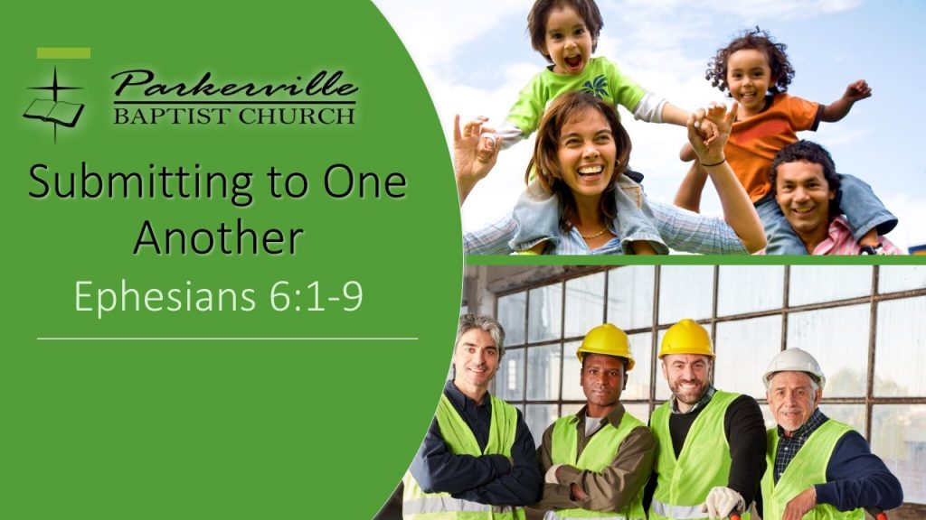 Submitting To One Another Parkerville Baptist Church submitting-to-one-another-parkerville-baptist-church