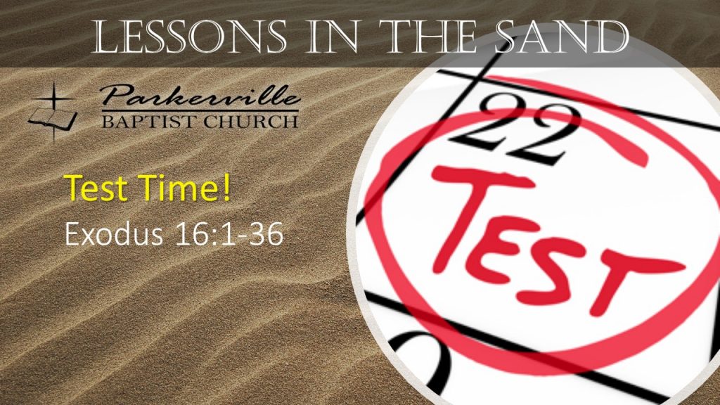 Test Time Parkerville Baptist Church